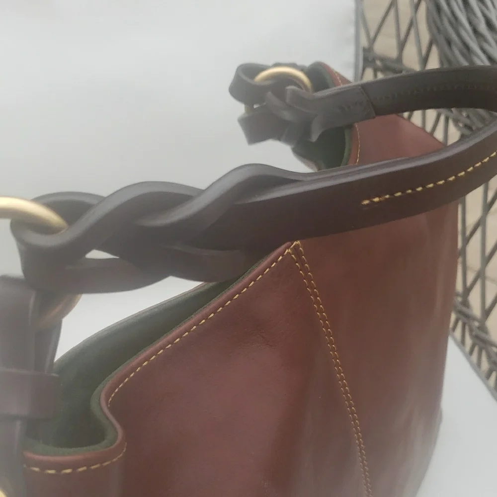 ❤Dooney & Burke Leather Bag (EUC) - Picture 12 of 16